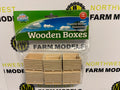 KIDS GLOBE 1:32 SCALE WOODEN POTATO BOXES
