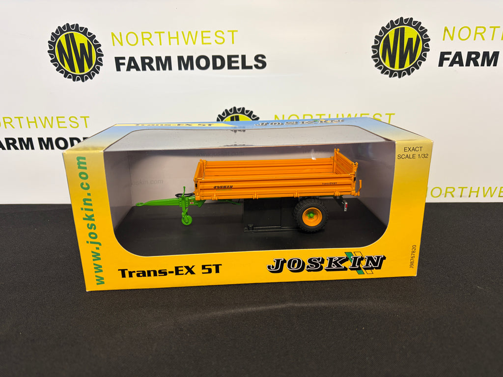 UNIVERSAL HOBBIES 4099 1:32 SCALE JOSKIN TRANS-EX 5T TIPPING TRAILER