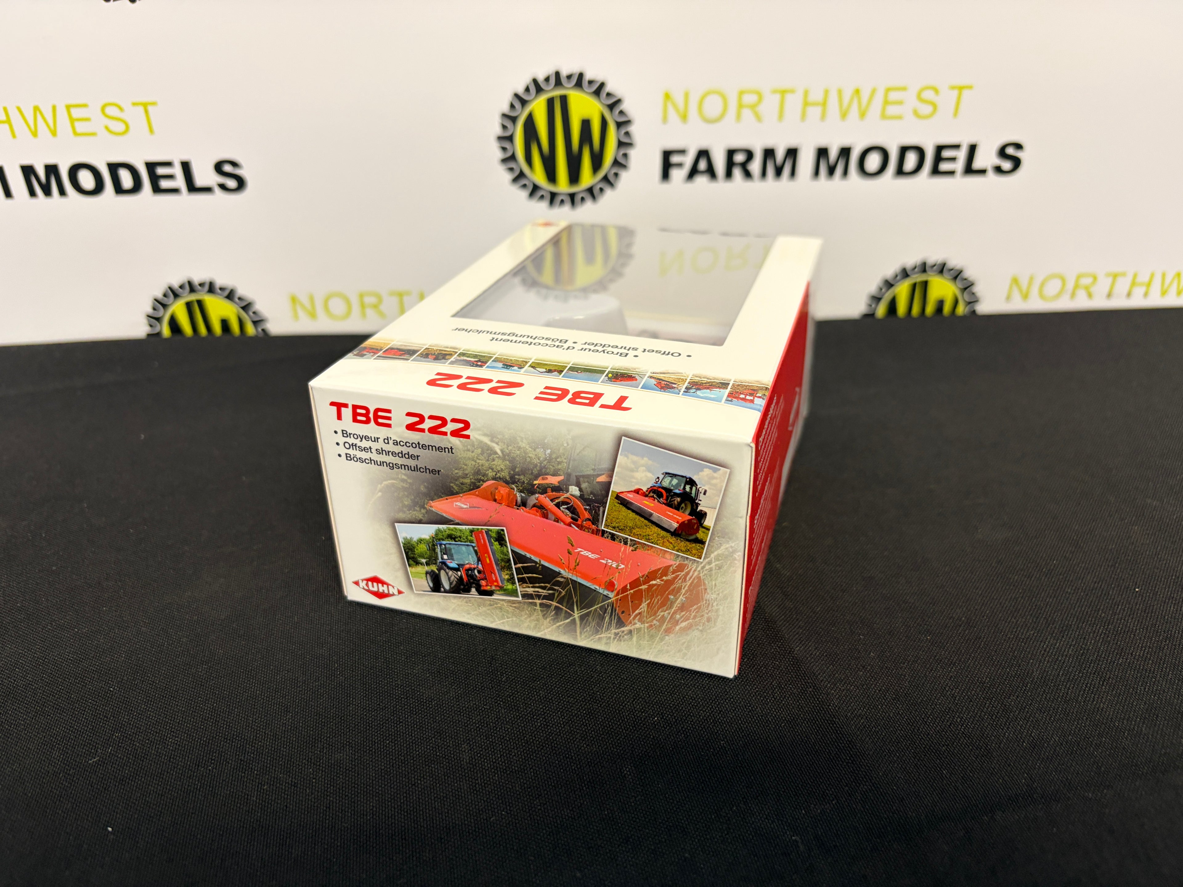 REPLICAGRI 127 1:32 SCALE KUHN TBE 222 SHREDDER GRASS TOPPER
