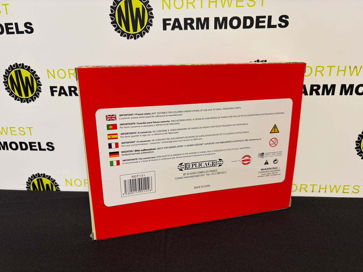 REPLICAGRI 131 1:32 SCALE INTERNATIONAL 853F MAIZE HEADER AND TRAILER