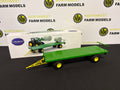 MARGE MODELS LEG 007 1:32 SCALE JOHN DEERE FLAT BED TRAILER