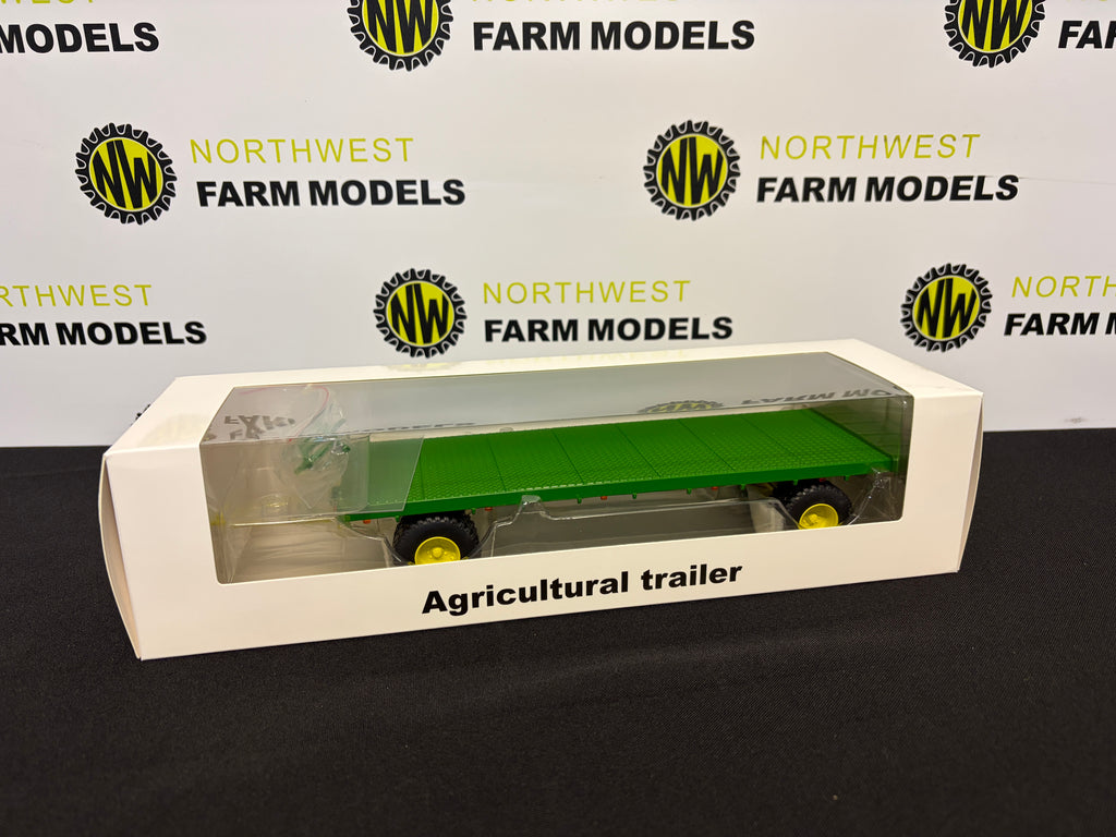 MARGE MODELS LEG 007 1:32 SCALE JOHN DEERE FLAT BED TRAILER