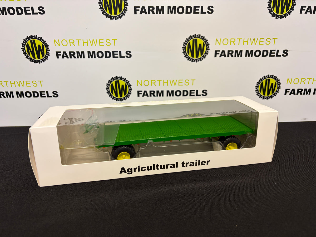 MARGE MODELS LEG 007 1:32 SCALE JOHN DEERE FLAT BED TRAILER