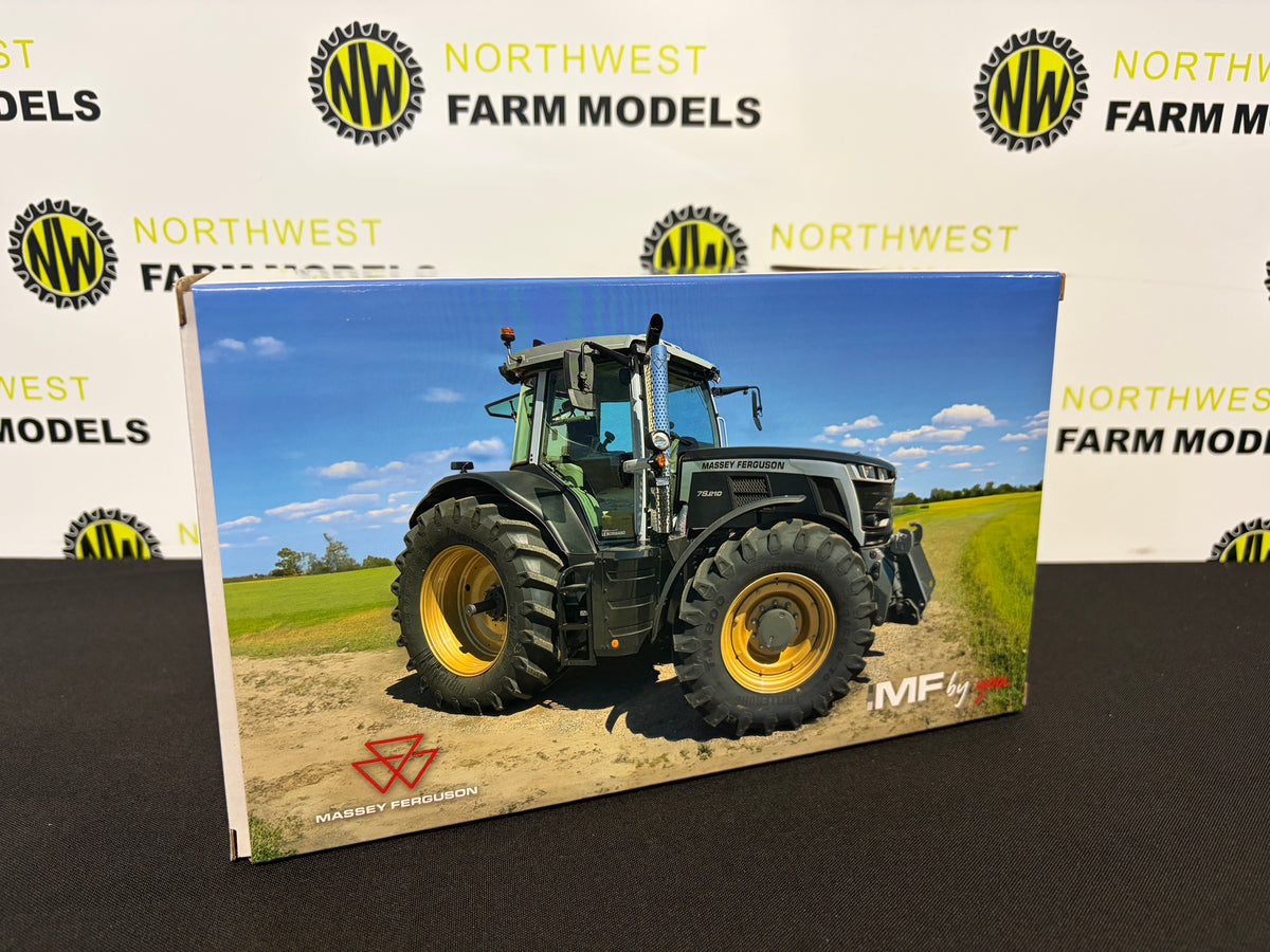 UNIVERSAL HOBBIES 7207 1:32 SCALE MASSEY FERGUSON 7S.210 WITH GOLD WHEELS
