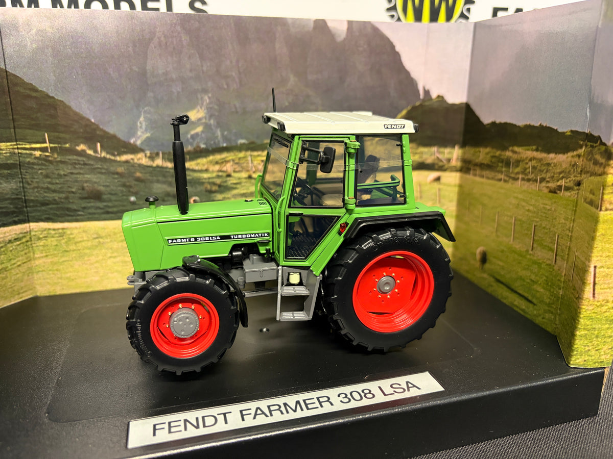 WEISE TOYS 1047 1:32 SCALE FENDT FARMER 308 LSA 4WD TRACTOR