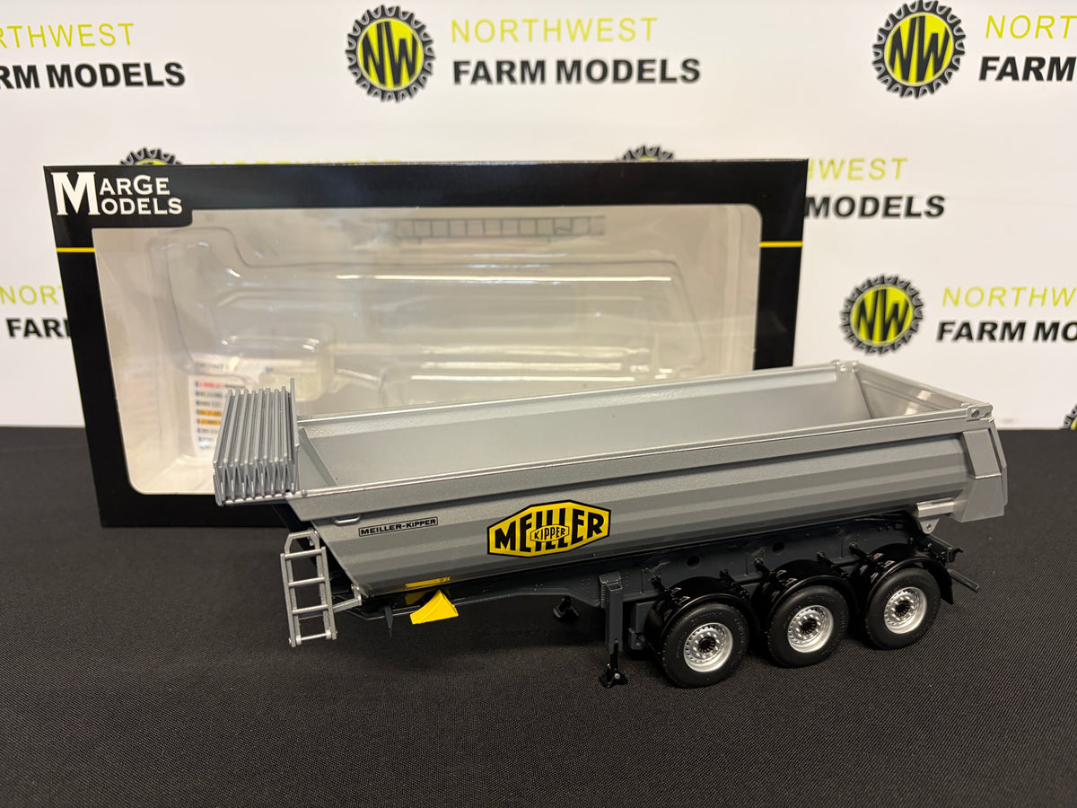 MARGE MODELS 2123-01 1:32 SCALE MEILLER TIPPING SEMI-TRAILER