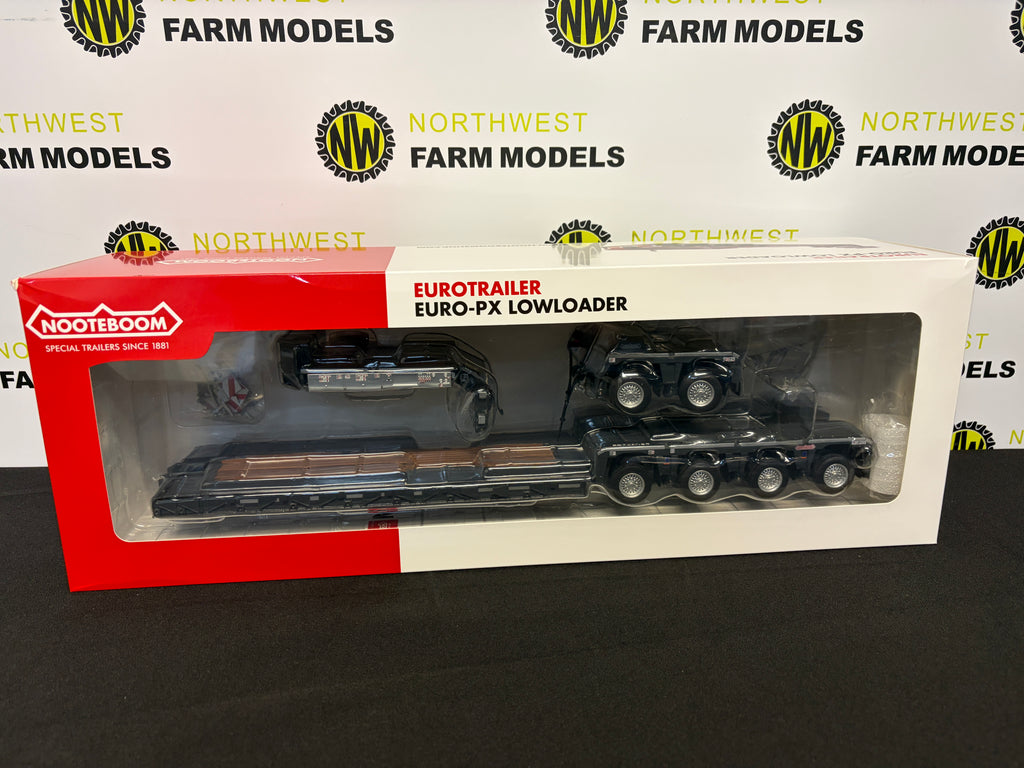 MARGE MODELS 2011-02 1:32 SCALE NOOTEBOOM EURO PX 2+4 LOWLOADER ANTHRACITE