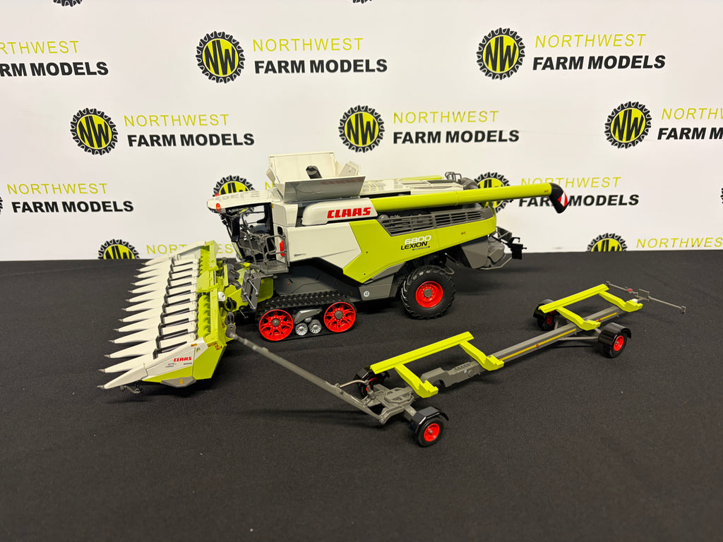 MARGE MODELS 2305 1:32 SCALE CLAAS LEXION 6800 TERRA TRAC AND CLAAS CORIO 1275C CONSPEED