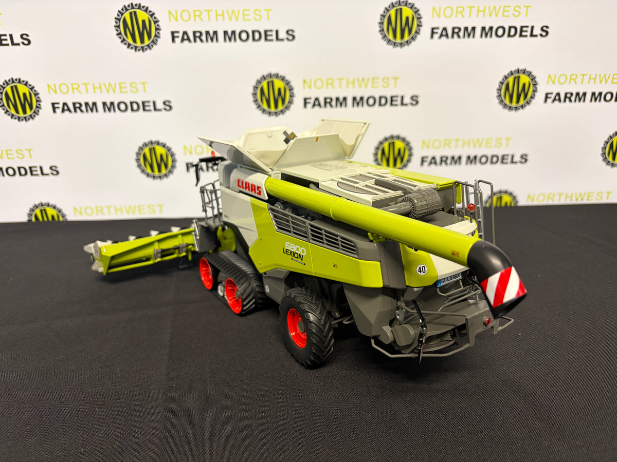 MARGE MODELS 2305 1:32 SCALE CLAAS LEXION 6800 TERRA TRAC AND CLAAS CORIO 1275C CONSPEED