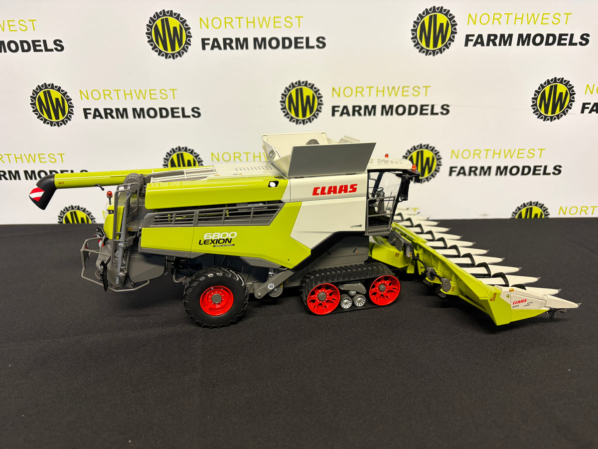 MARGE MODELS 2305 1:32 SCALE CLAAS LEXION 6800 TERRA TRAC AND CLAAS CORIO 1275C CONSPEED