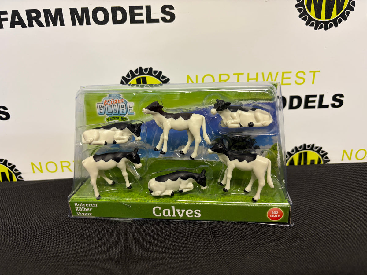 KIDS GLOBE 1:32 SCALE 571974 CALVES 6 PIECES
