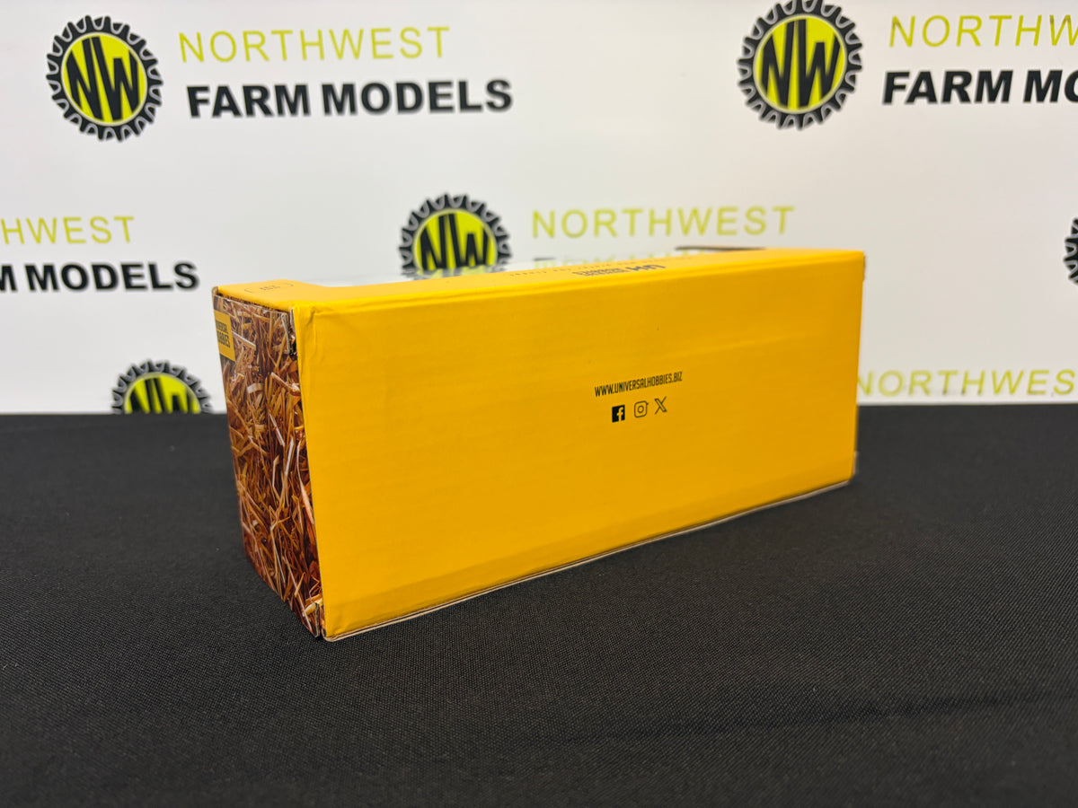 UNIVERSAL HOBBIES 7232 1:32 SCALE 20 ROUND BALE SILAGE WHITE WRAP
