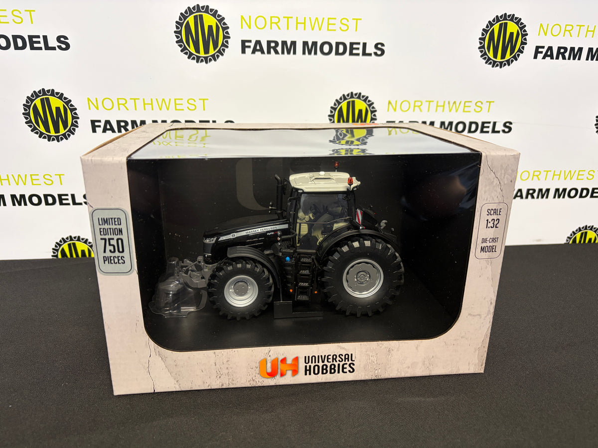 UNIVERSAL HOBBIES 7280 1:32 SCALE MASSEY FERGUSON 8740S BLACK EDITION