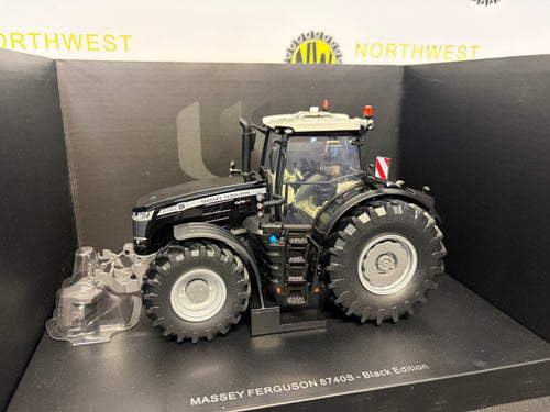 UNIVERSAL HOBBIES 7280 1:32 SCALE MASSEY FERGUSON 8740S BLACK EDITION