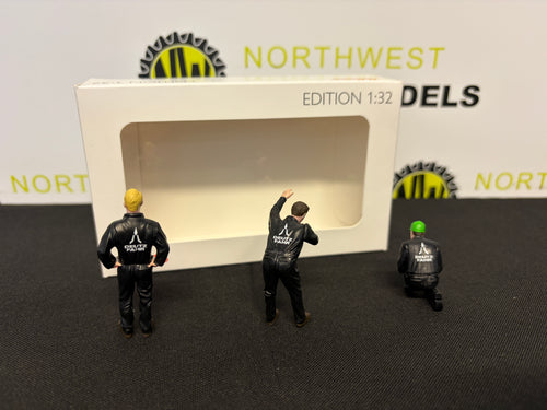 SCHUCO 1:32 SCALE 32U00021 MECHANIC FIGURE SET "DEUTZ"