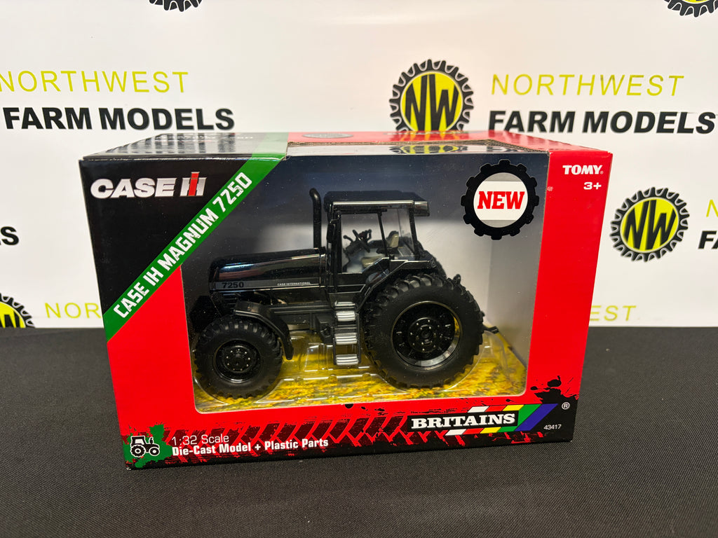 BRITAINS 1:32 SCALE CASE IH MAGNUM 7250 GUN METAL LIMITED EDITION