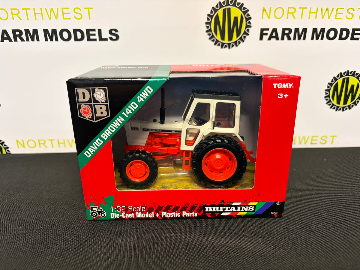 BRITAINS 43393 1:32 SCALE DAVID BROWN 1410 4WD