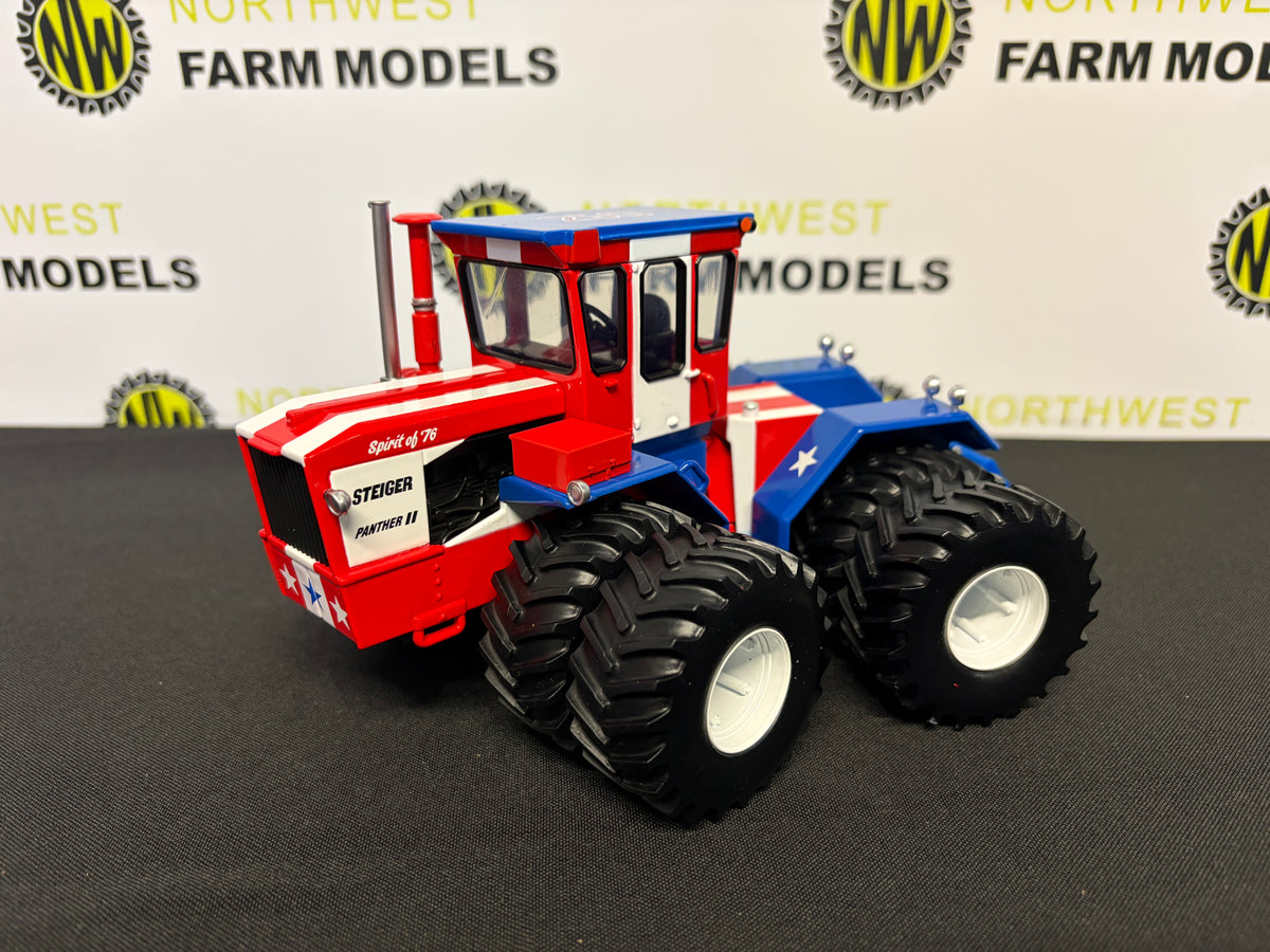 ERTL 1:32 SCALE 44484 STEIGER PANTHER II SPIRIT OF 76 4WD TRACTOR WITH DUAL WHEELS "USA 250"