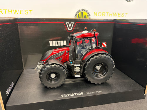 UNIVERSAL HOBBIES 7278 1:32 SCALE VALTRA T236 BLAZE RED TRACTOR