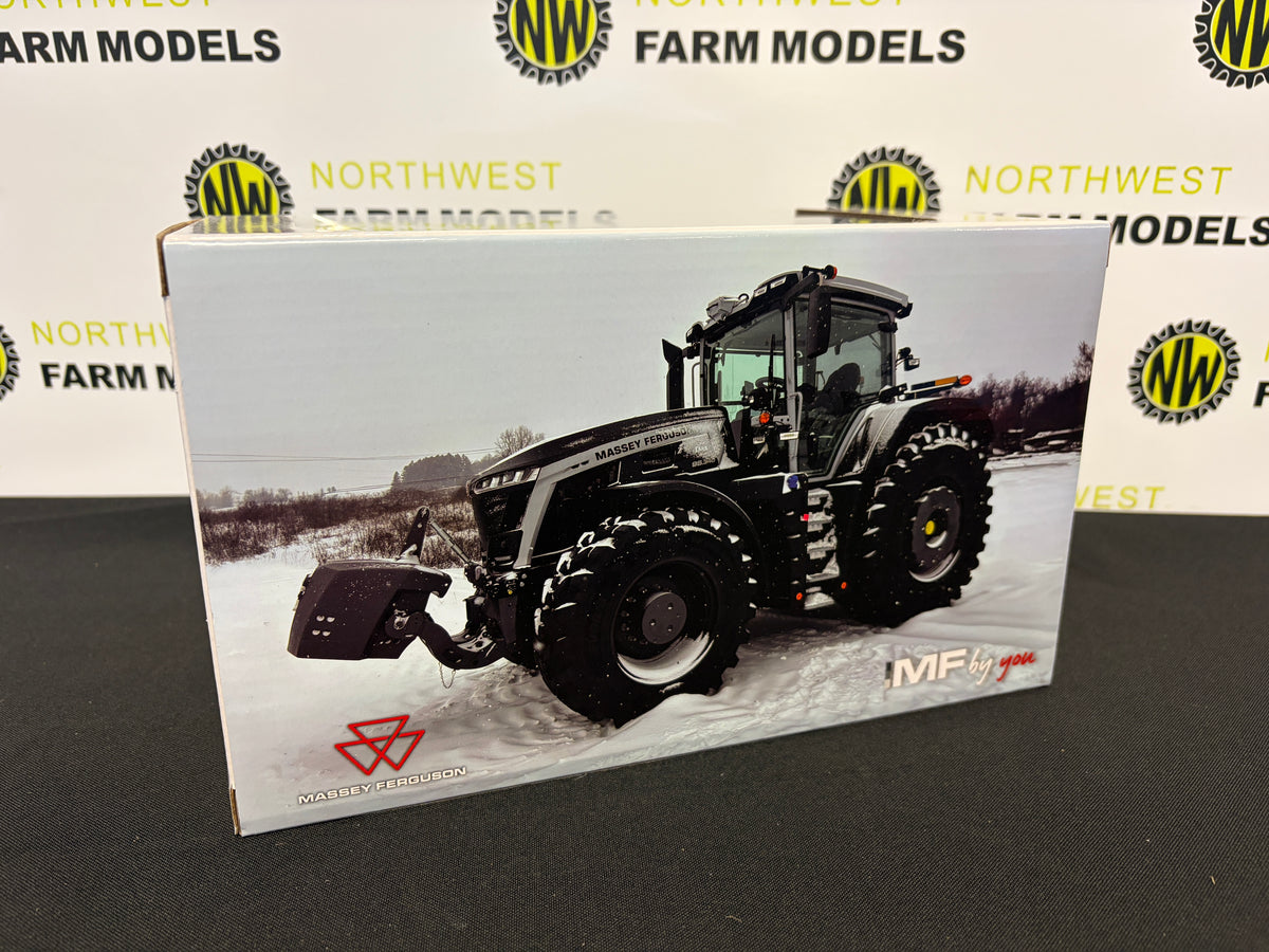 UNIVERSAL HOBBIES 7250 1:32 SCALE MASEY FERGUSON 9S.425 FULL BLACK LIMITED EDITION