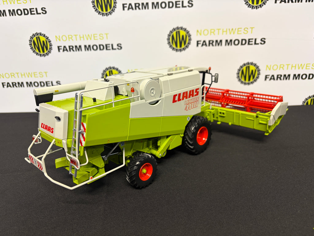 WIKING 0267180 1:32 SCALE CLAAS LEXION 480 WITH C750 GRAIN HEADER LIMITED EDITION