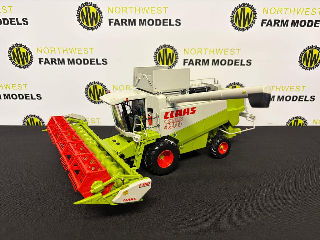WIKING 0267180 1:32 SCALE CLAAS LEXION 480 WITH C750 GRAIN HEADER LIMITED EDITION
