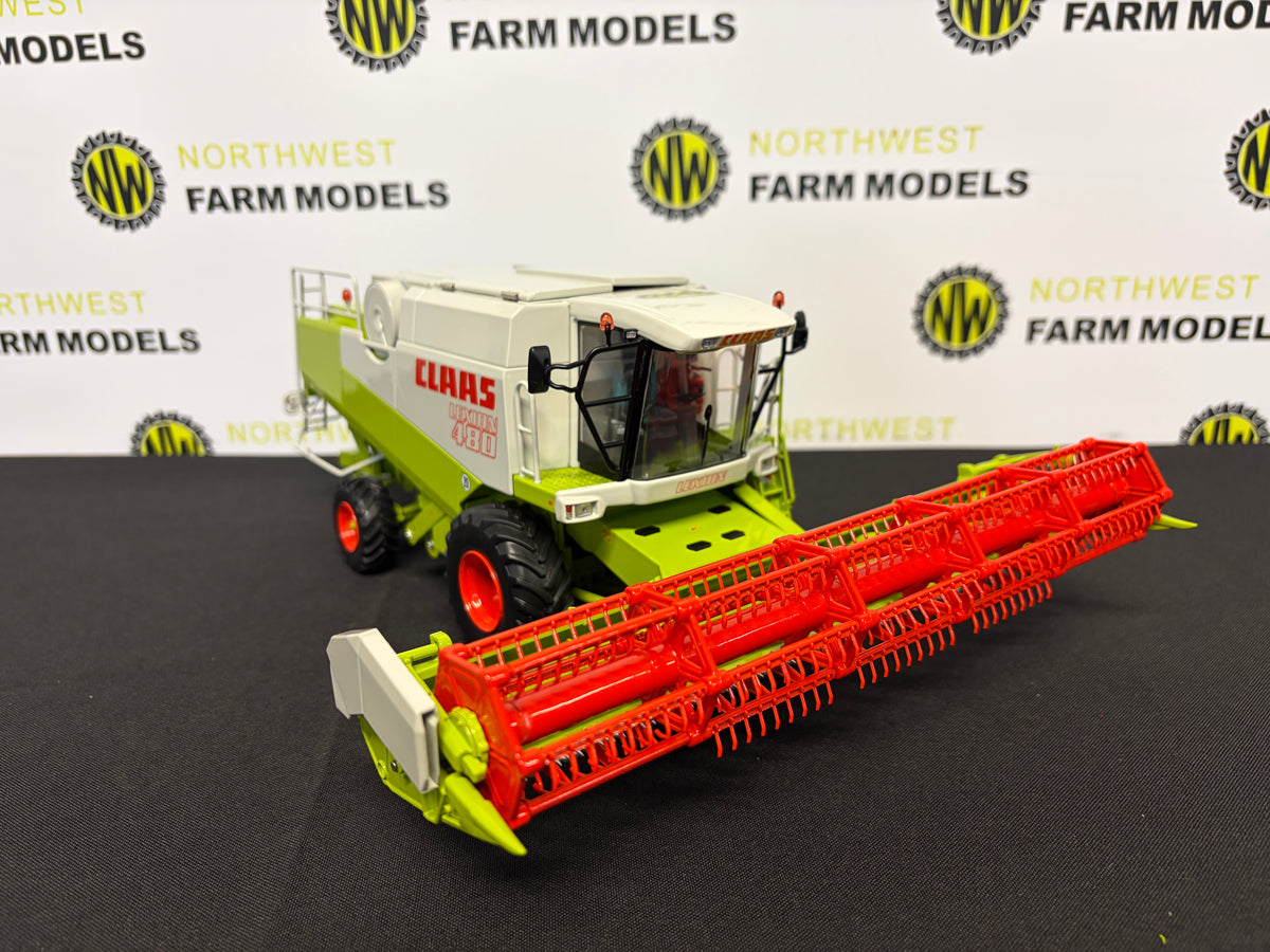 WIKING 0267180 1:32 SCALE CLAAS LEXION 480 WITH C750 GRAIN HEADER LIMITED EDITION