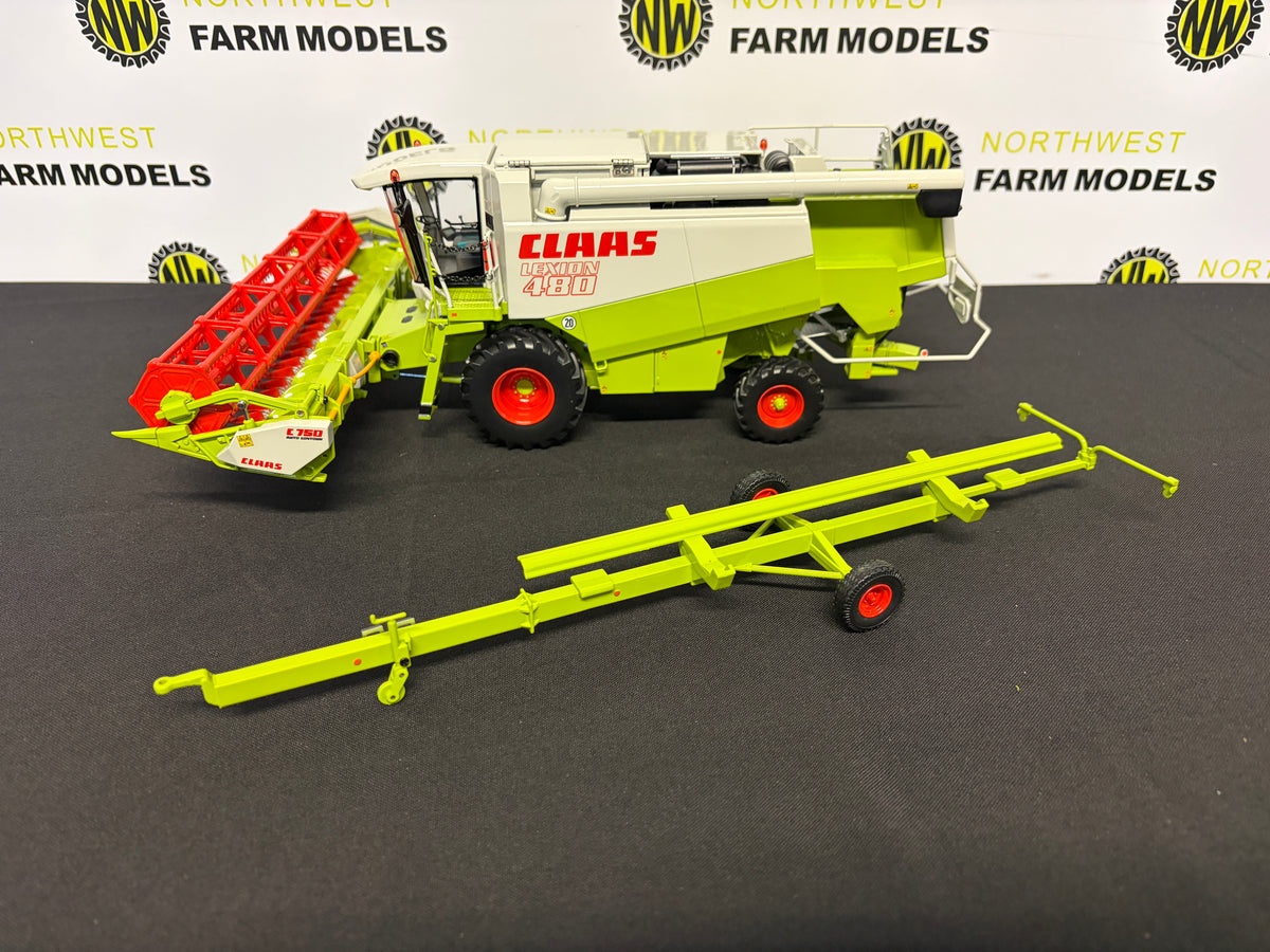 WIKING 0267180 1:32 SCALE CLAAS LEXION 480 WITH C750 GRAIN HEADER LIMITED EDITION