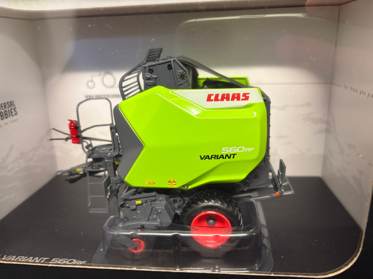 UNIVERSAL HOBBIES 6691 1:32 SCALE CLAAS VARIANT 560 RF PRO ROUND BALER