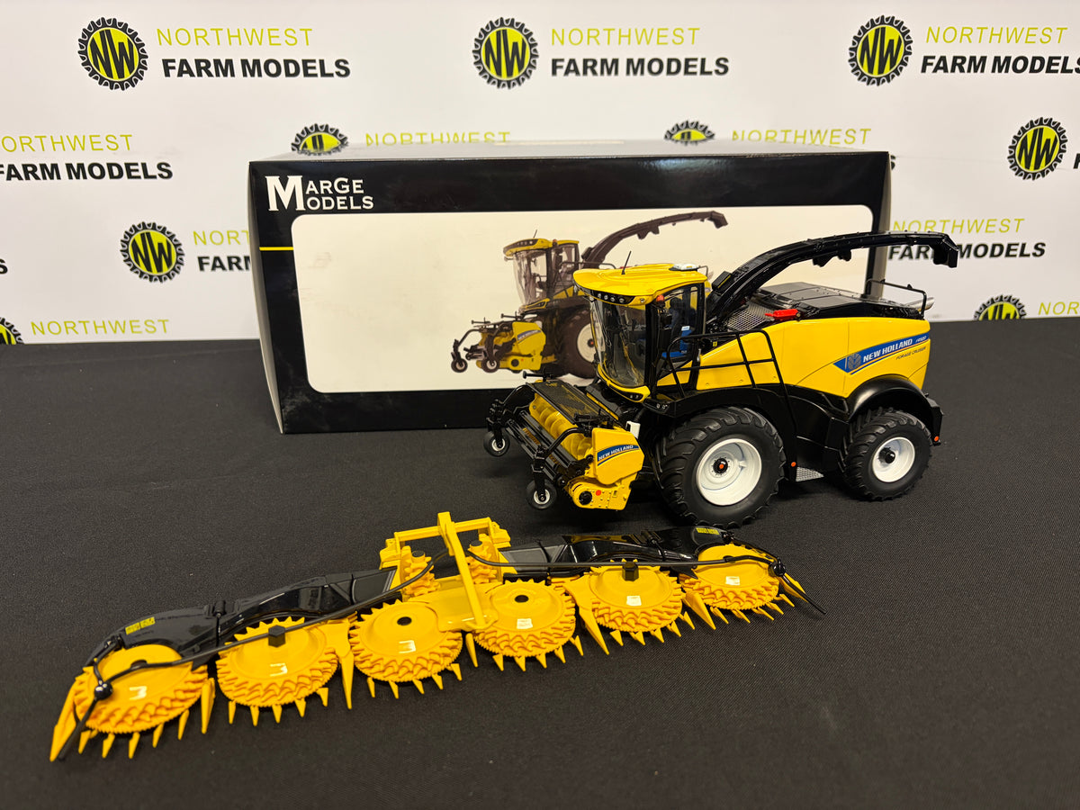 MARGE MODELS 2228 1:32 SCALE NEW HOLLAND FR920 FORAGE HARVESTER WITH GRASS AND MAIZE HEADER