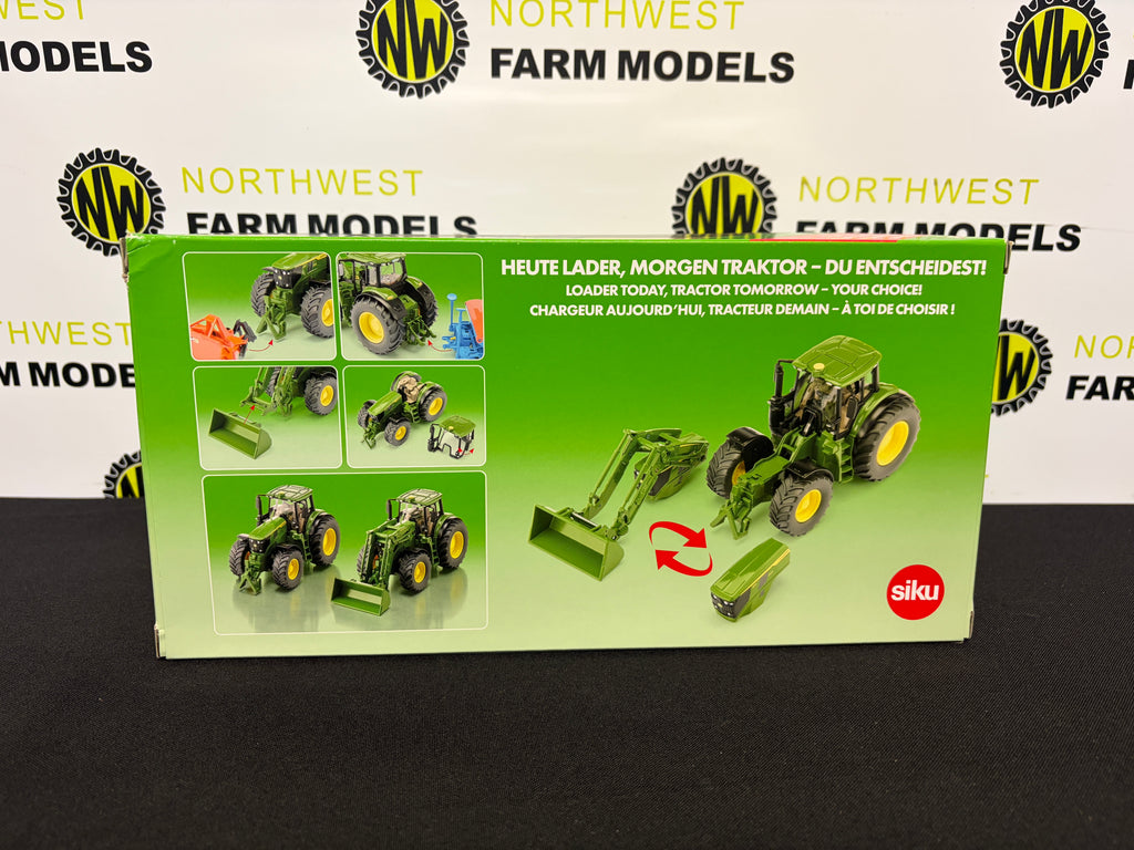 SIKU 3666 1:32 SCALE JOHN DEERE 6M 220 WITH DETACHABLE FRONT LOADER