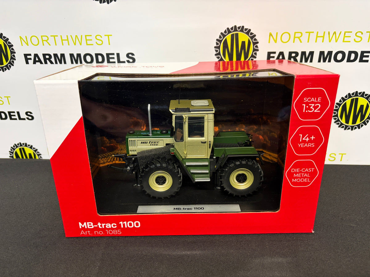 WEISE TOYS 1085 1:32 SCALE MB TRAC 1100 SILVER THISTLE 1987-1991