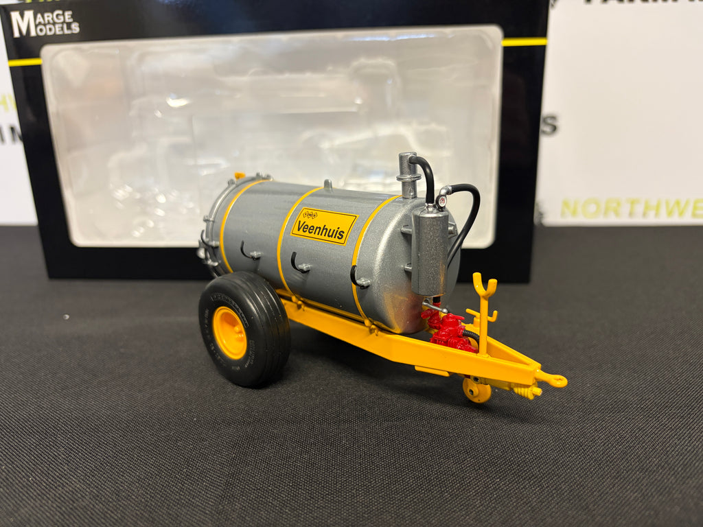 MARGE MODELS 2414 1:32 SCALE VEENHUIS POPULAIR 3200 LITRE SILVER TANKER