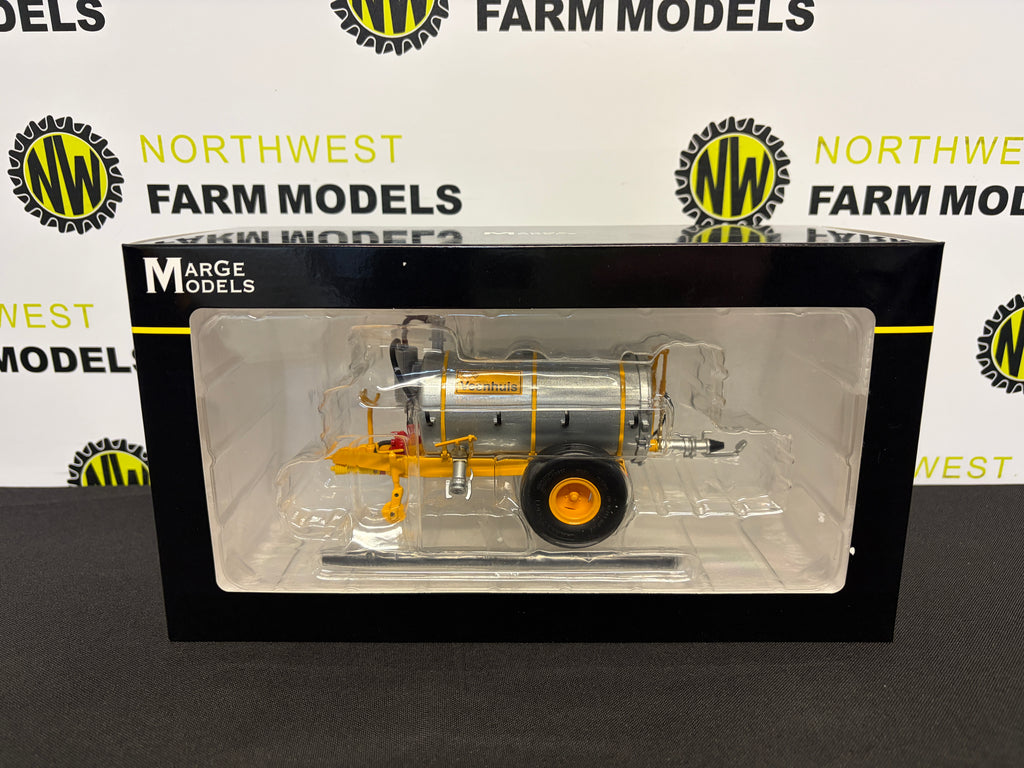 MARGE MODELS 2414 1:32 SCALE VEENHUIS POPULAIR 3200 LITRE SILVER TANKER