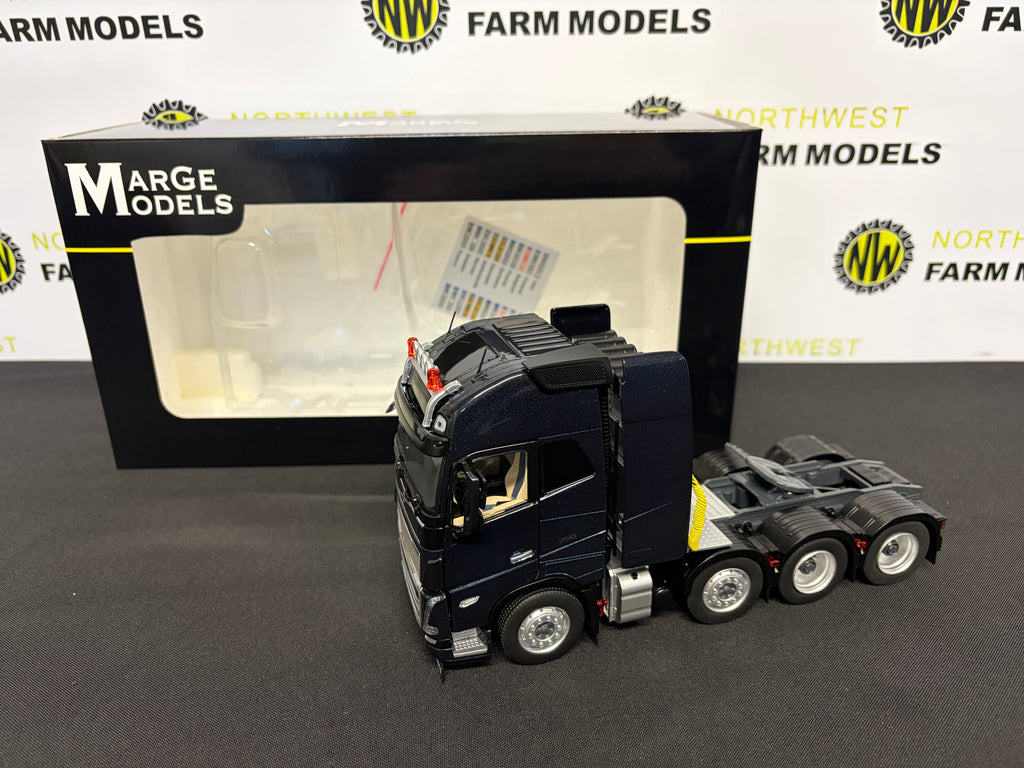 MARGE MODELS 2322-02 1:32 SCALE VOLVO FH5 8X4 ANTHRACITE TRACTOR UNIT