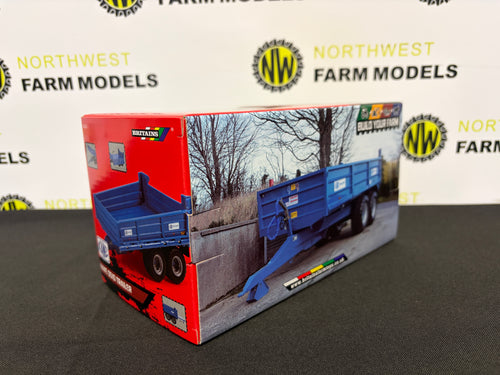 BRITAINS 43424 1:32 SCALE KANE DS10 TWIN AXLE TIPPING TRAILER