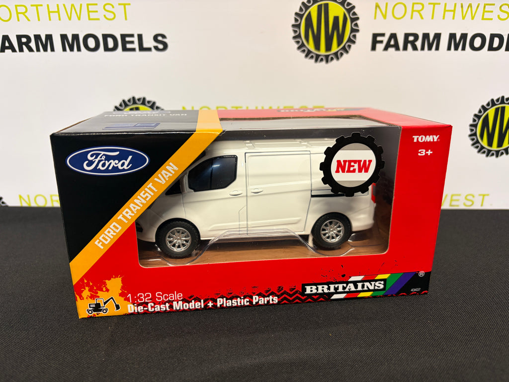 BRITAINS 43437 1:32 SCALE FORD TRANSIT VAN CUSTOM