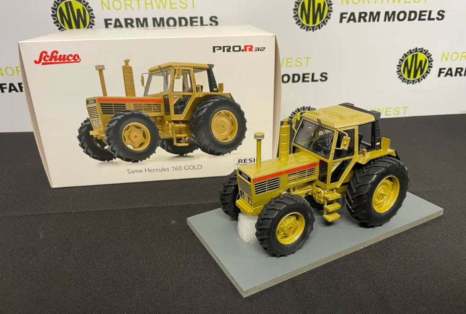 SCHUCO 450910600 1:32 SCALE SAME HERCULES 160 GOLD LIMITED EDITION