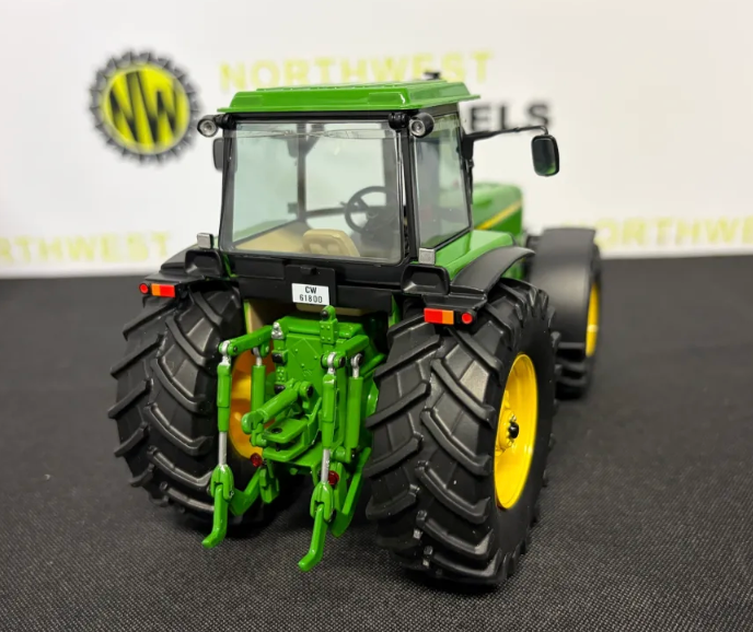 SCHUCO 1:32 SCALE JOHN DEERE 4955 4WD TRACTOR WITH FRONT WEIGHT LIMITED EDITION