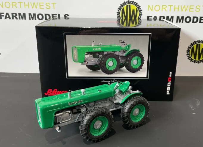 SCHUCO 450896800 1:32 SCALE LeROBUSTE D4K GREEN