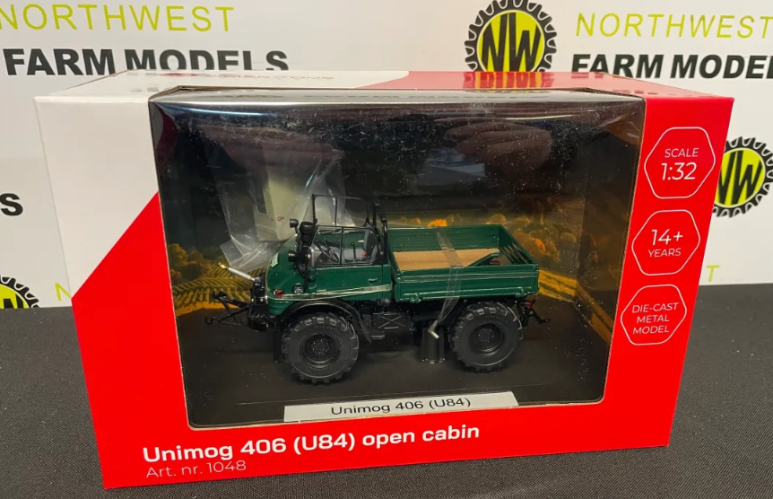 WEISE TOYS 1:32 SCALE UNIMOG 406 (U84) OPEN CABIN