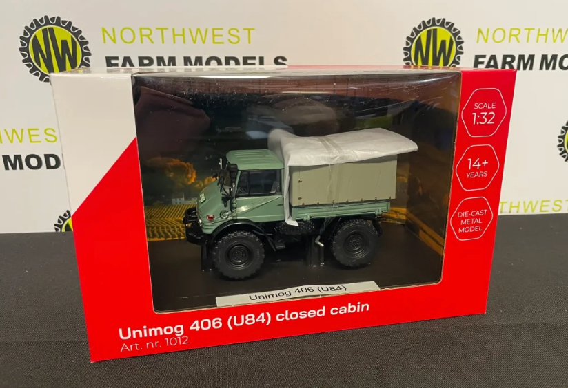 WEISE TOYS 1:32 SCALE UNIMOG 406 (U84) CLOSED CABIN
