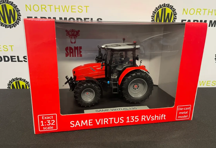 WEISE TOYS 1084 1:32 SCALE SAME VIRTUS 135 RV SHIFT TRACTOR