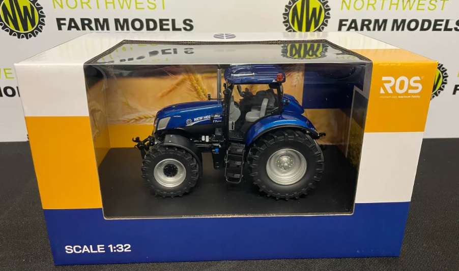 ROS 1:32 SCALE NEW HOLLAND T7.270 BLUE POWER LIMITED EDITION TRACTOR