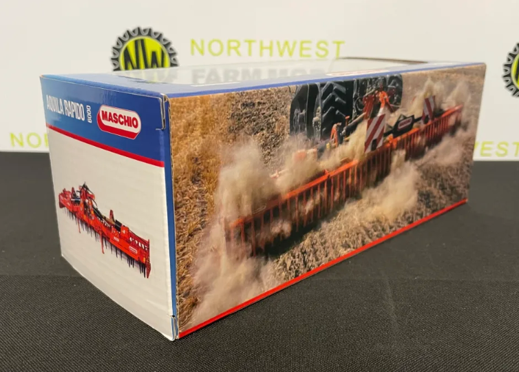 ROS 1:32 SCALE MASCHIO AQUILIA RAPIDO 6000 POWER HARROW