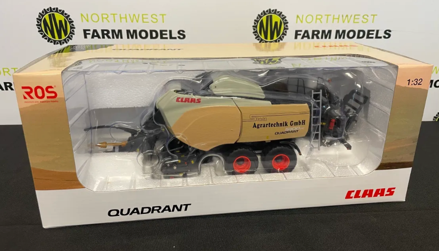 ROS 1:32 SCALE CLAAS QUADRANT 5300 FC BIG SQUARE BALER "STOTZ EDITION"