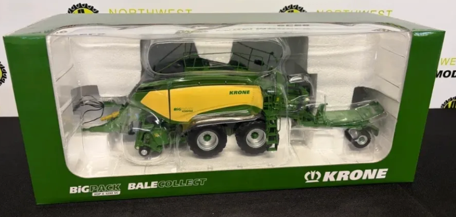 ROS 1:32 SCALE KRONE BIGPACK HDP II 1290 VC BALER WITH BALE COLLECT