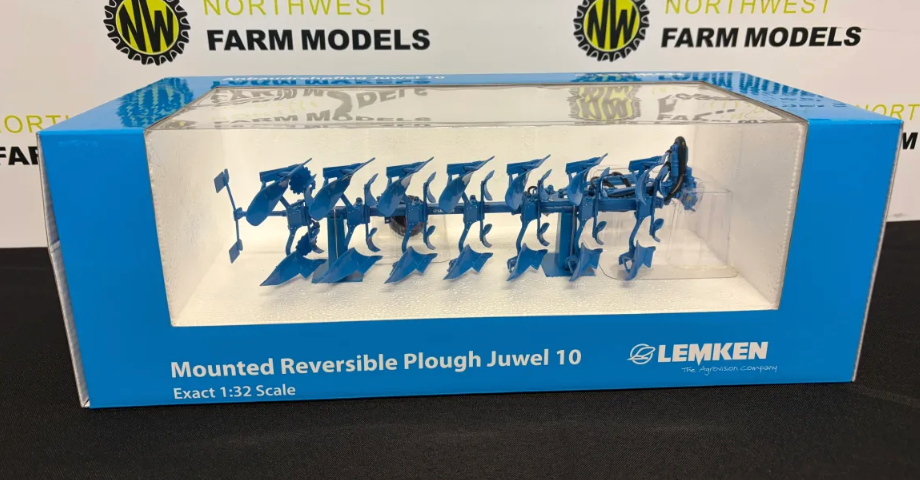 ROS 1:32 SCALE LEMKEN JUWEL 10 7 FURROW REVERSIBLE PLOUGH