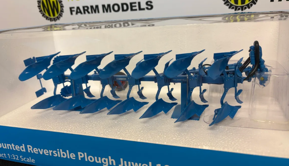 ROS 1:32 SCALE LEMKEN JUWEL 10 7 FURROW REVERSIBLE PLOUGH