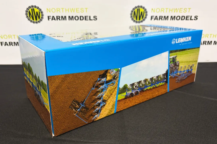 ROS 1:32 SCALE LEMKEN JUWEL 10 7 FURROW REVERSIBLE PLOUGH